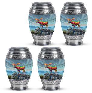 Moose Walking Urns For Adults Large Funeral, Ashes Urn