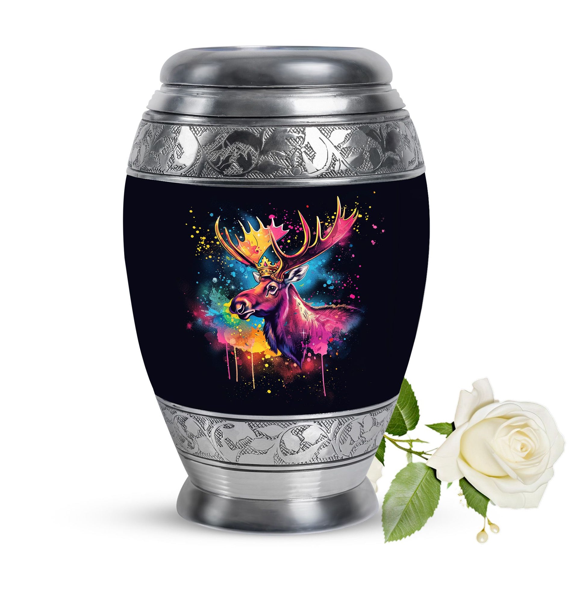 Moose Walking Urns For Ashes Adult Male Funeral, Ashes Memorial Urn