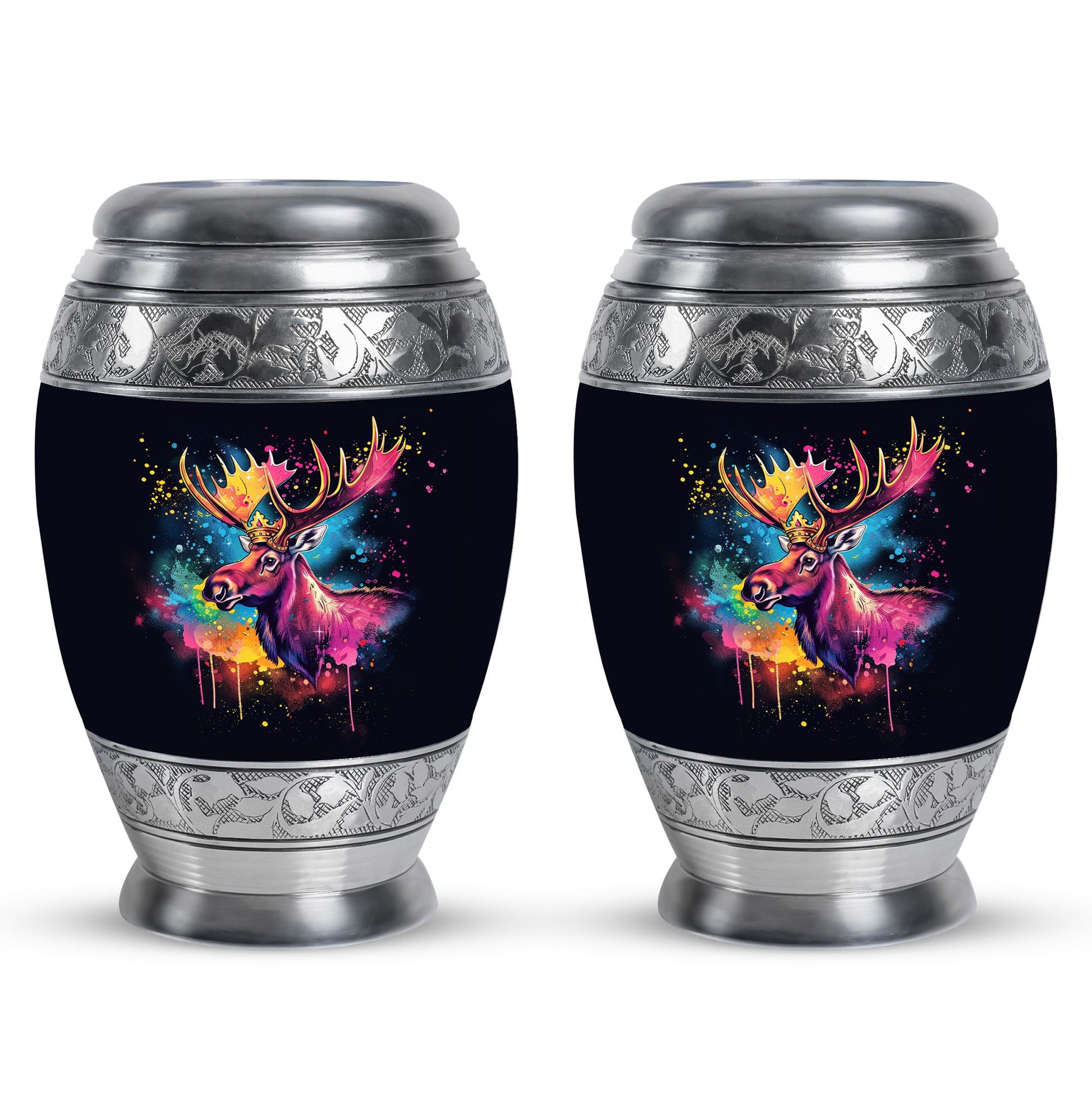 Moose Walking Urns For Ashes Adult Male Funeral, Ashes Memorial Urn