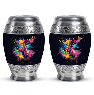 Moose Walking Urns For Ashes Adult Male Funeral, Ashes Memorial Urn