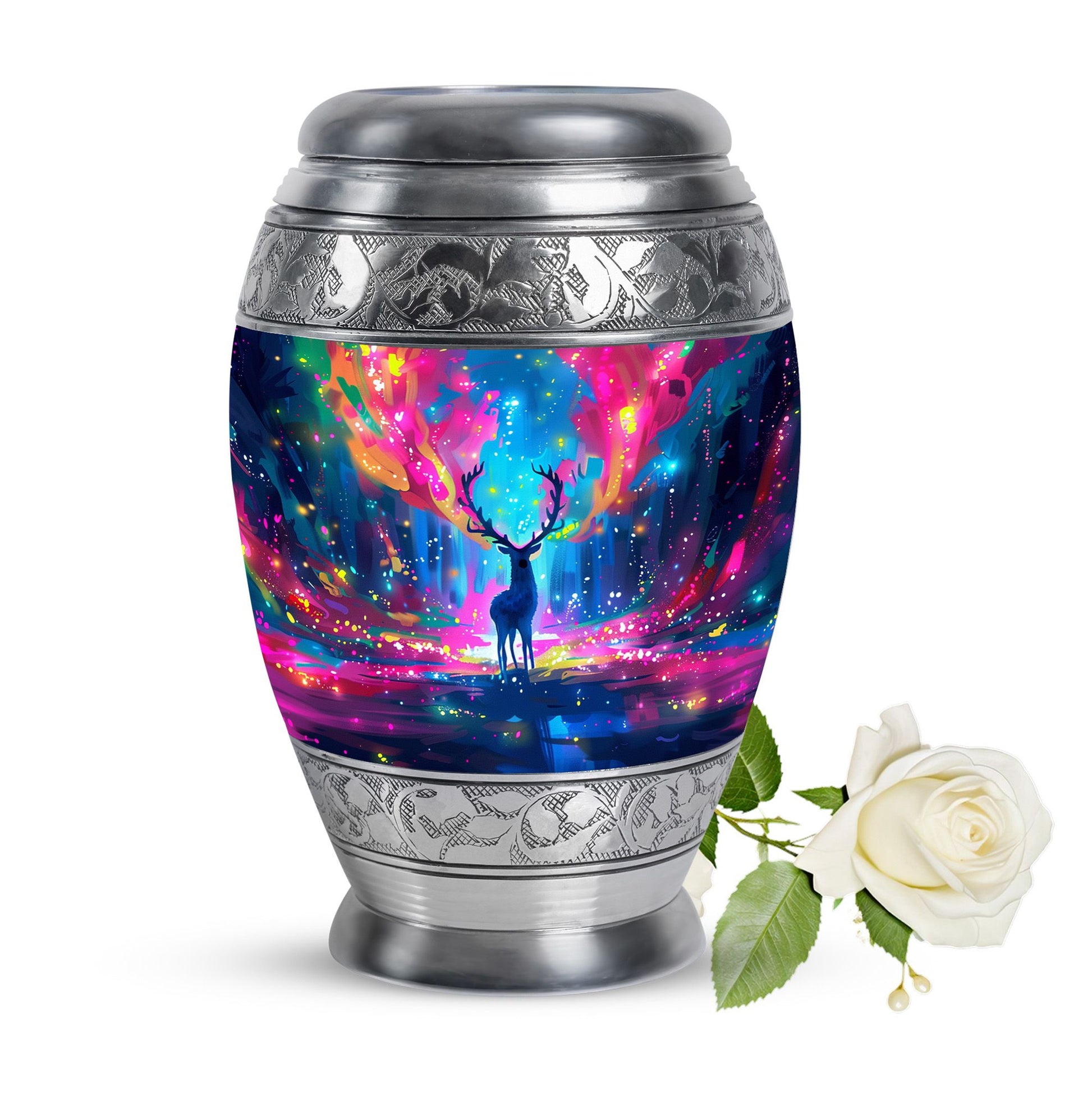 Moose Walking Urn For Dad Large Funeral, Ashes Urn For Ashes