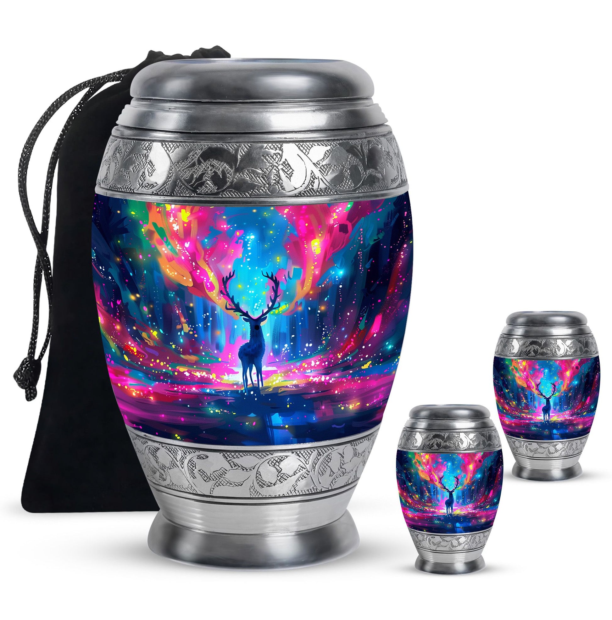 Moose Walking Urn For Dad Large Funeral, Ashes Urn For Ashes