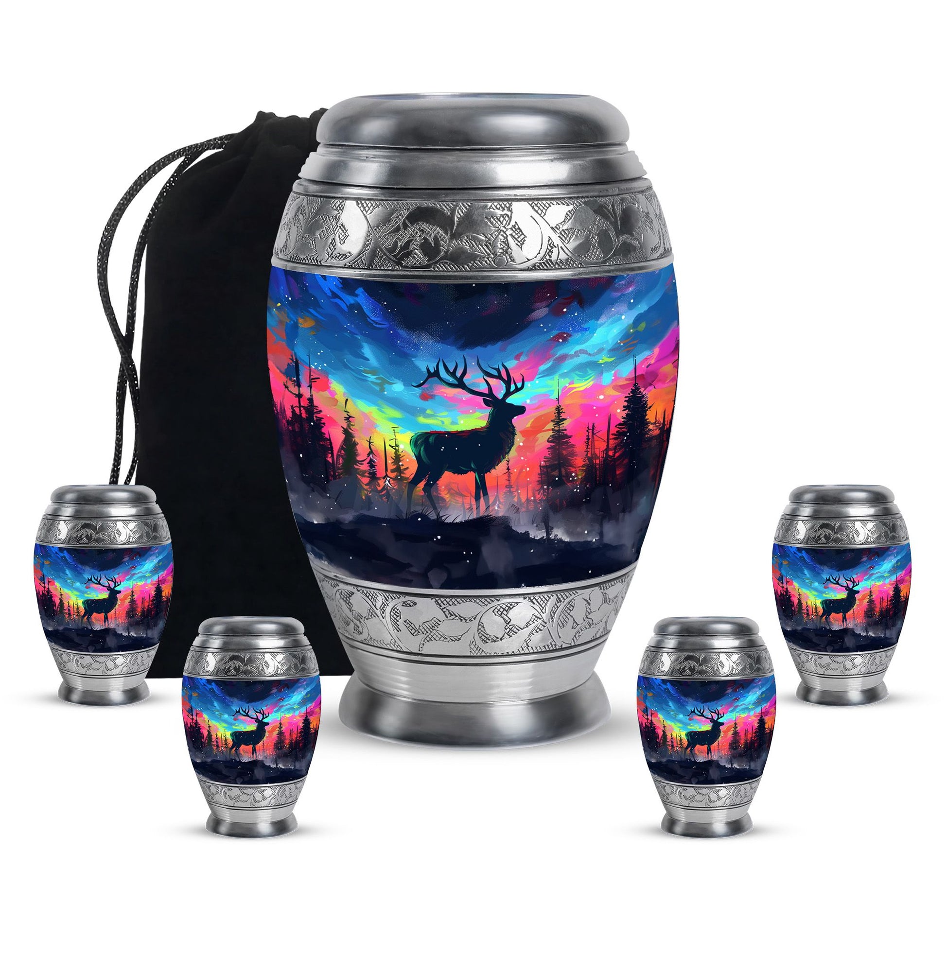Moose Walking Urn For Ashes Adult Male Small Large Funeral, Ashes Urn