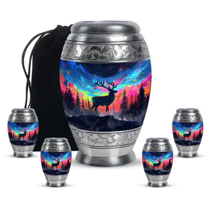 Moose Walking Urn For Ashes Adult Male Small Large Funeral, Ashes Urn