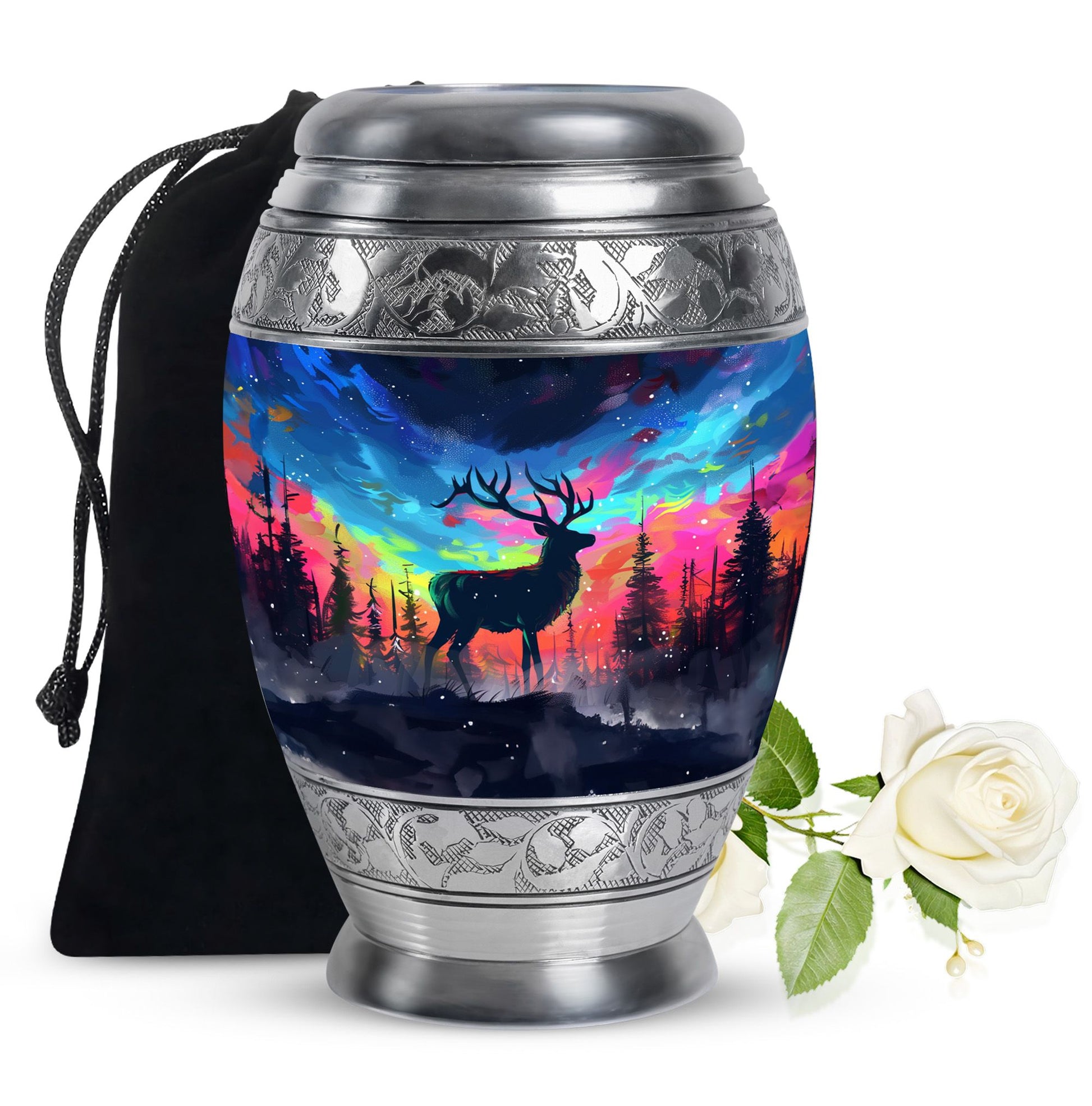 Moose Walking Urn For Ashes Adult Male Small Large Funeral, Ashes Urn