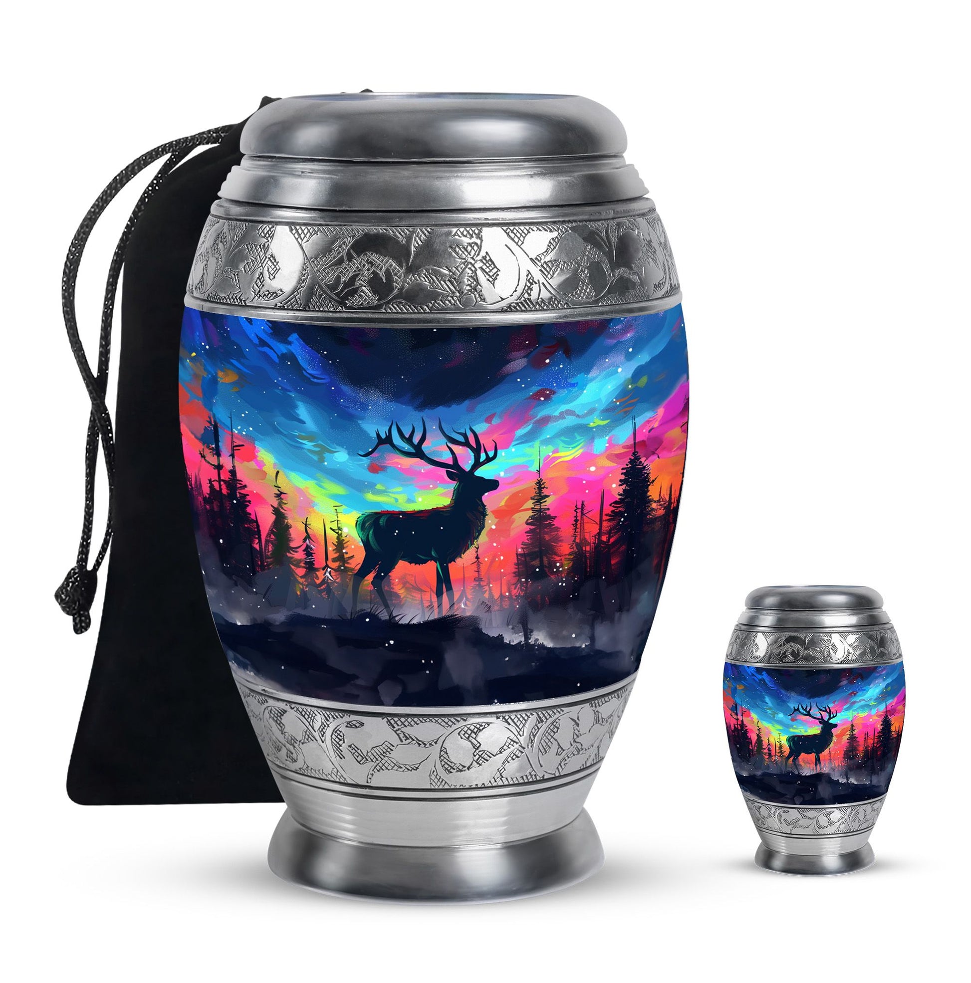 Moose Walking Urn For Ashes Adult Male Small Large Funeral, Ashes Urn