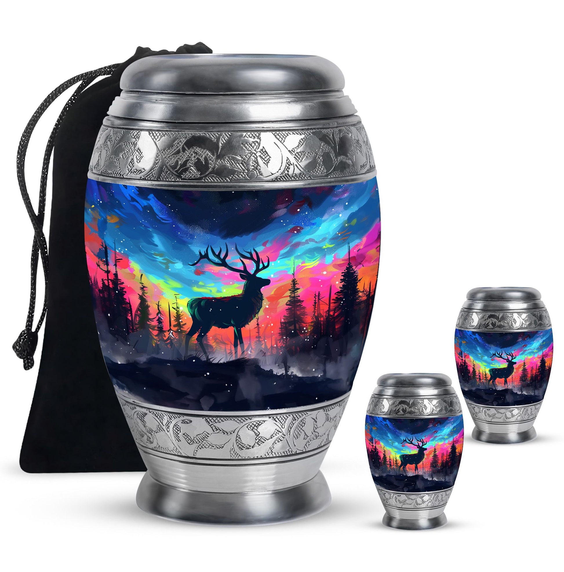 Moose Walking Urn For Ashes Adult Male Small Large Funeral, Ashes Urn