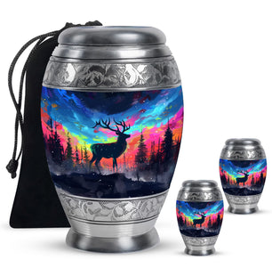 Moose Walking Urn For Ashes Adult Male Small Large Funeral, Ashes Urn
