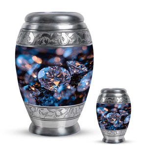 Diamond Cremains Containers Funeral, Ashes Cremation Urn