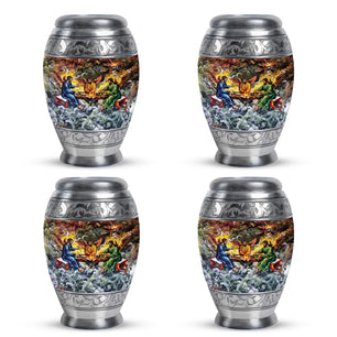 Catholic Medium Size Urn Funeral, Ashes Cremation Urn