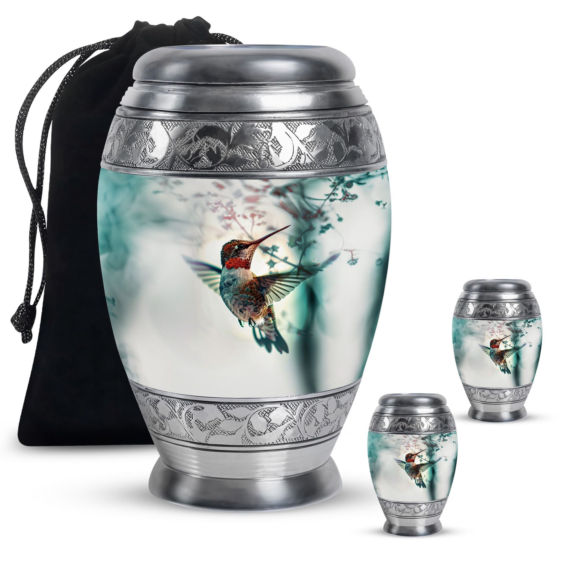 Humming Bird Memorial Urn For Ashes Funeral, Ashes Urn For Ashes