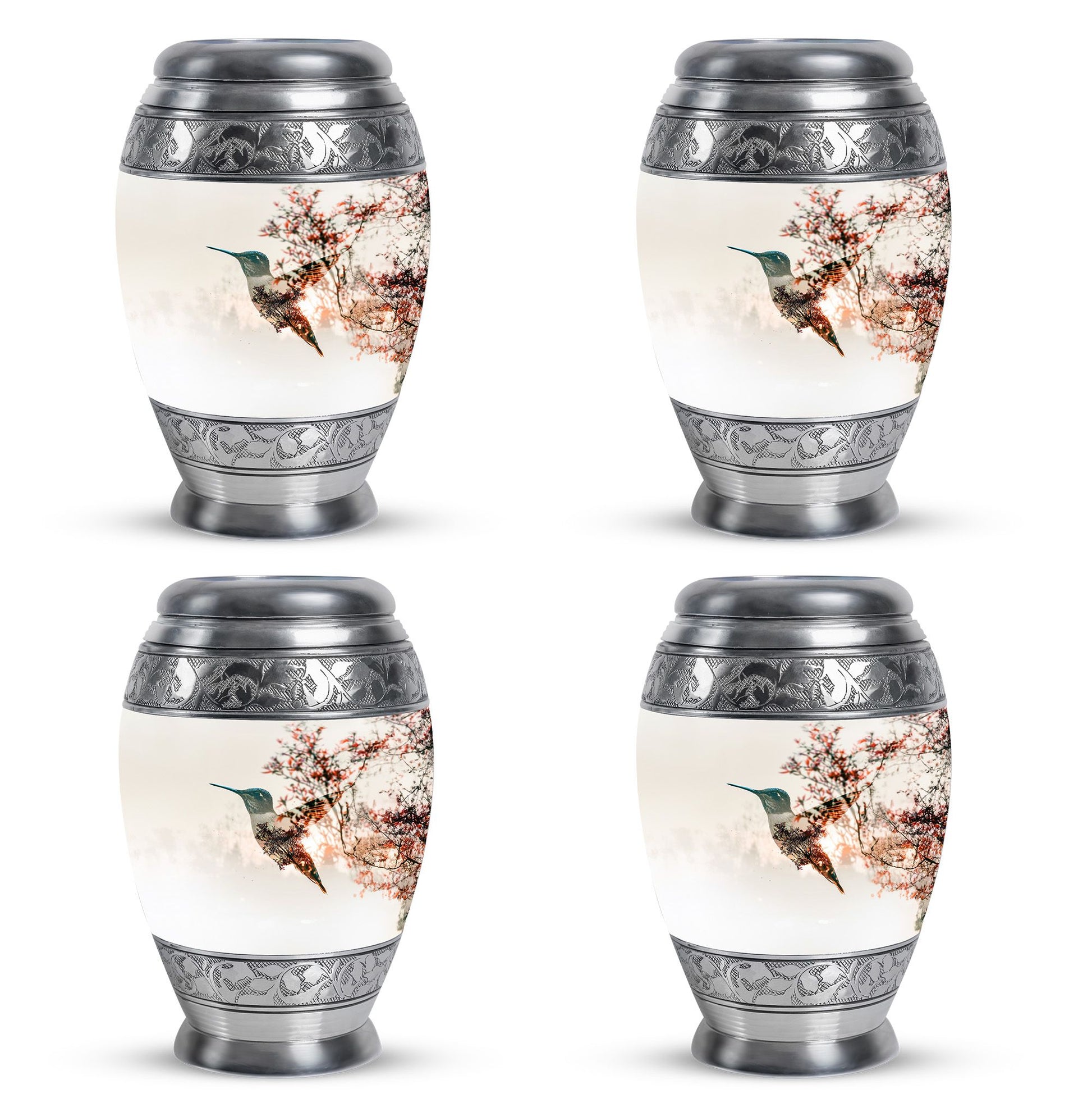 Humming Bird Small Urn For Human Ashes Funeral, Ashes Cremation Urn