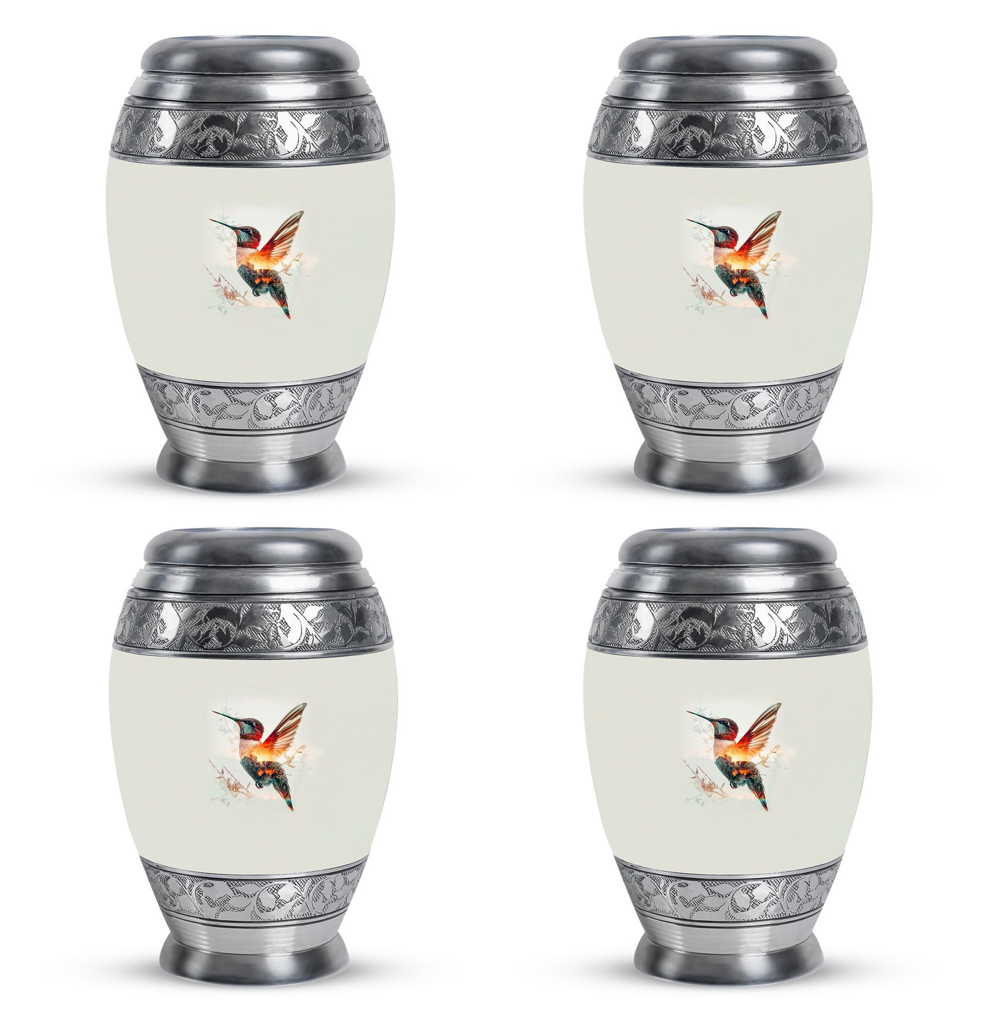 Humming Bird Decorative Urn For Ashes Funeral, Ashes Cremation Urn