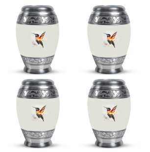 Humming Bird Decorative Urn For Ashes Funeral, Ashes Cremation Urn