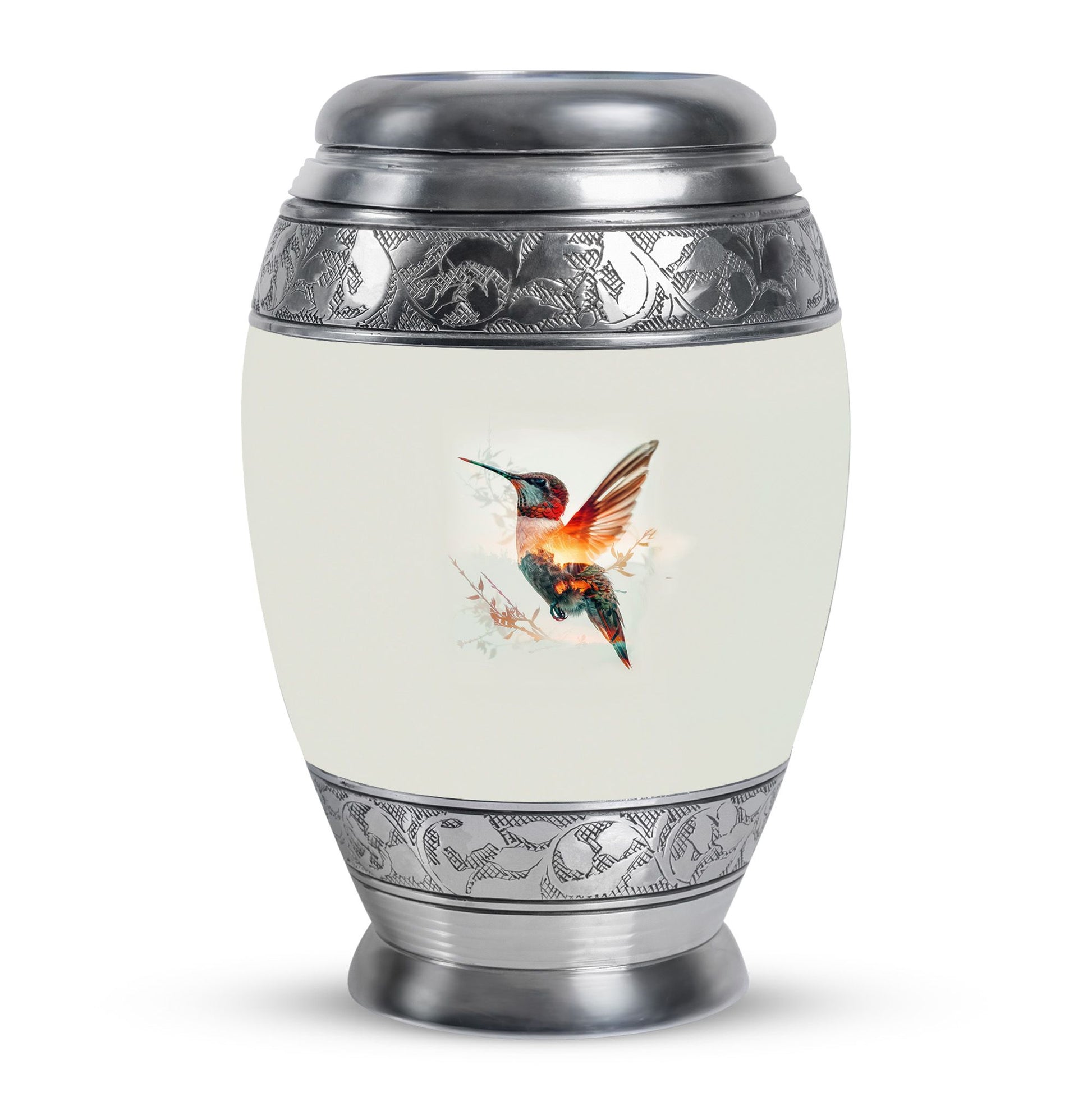 Humming Bird Decorative Urn For Ashes Funeral, Ashes Cremation Urn