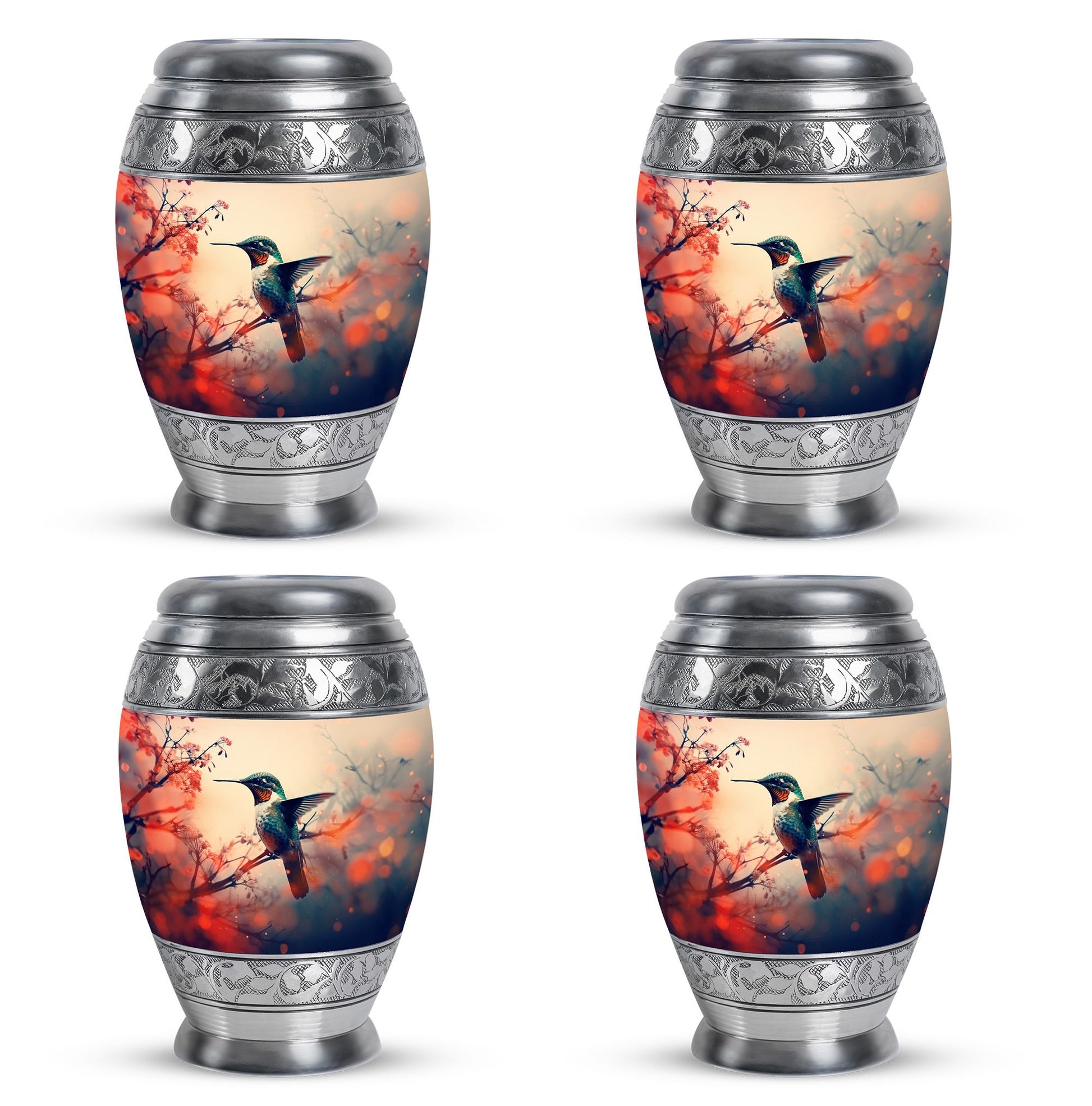 Humming Bird Cremation Urns For Burial Large Funeral, Ashes Urn