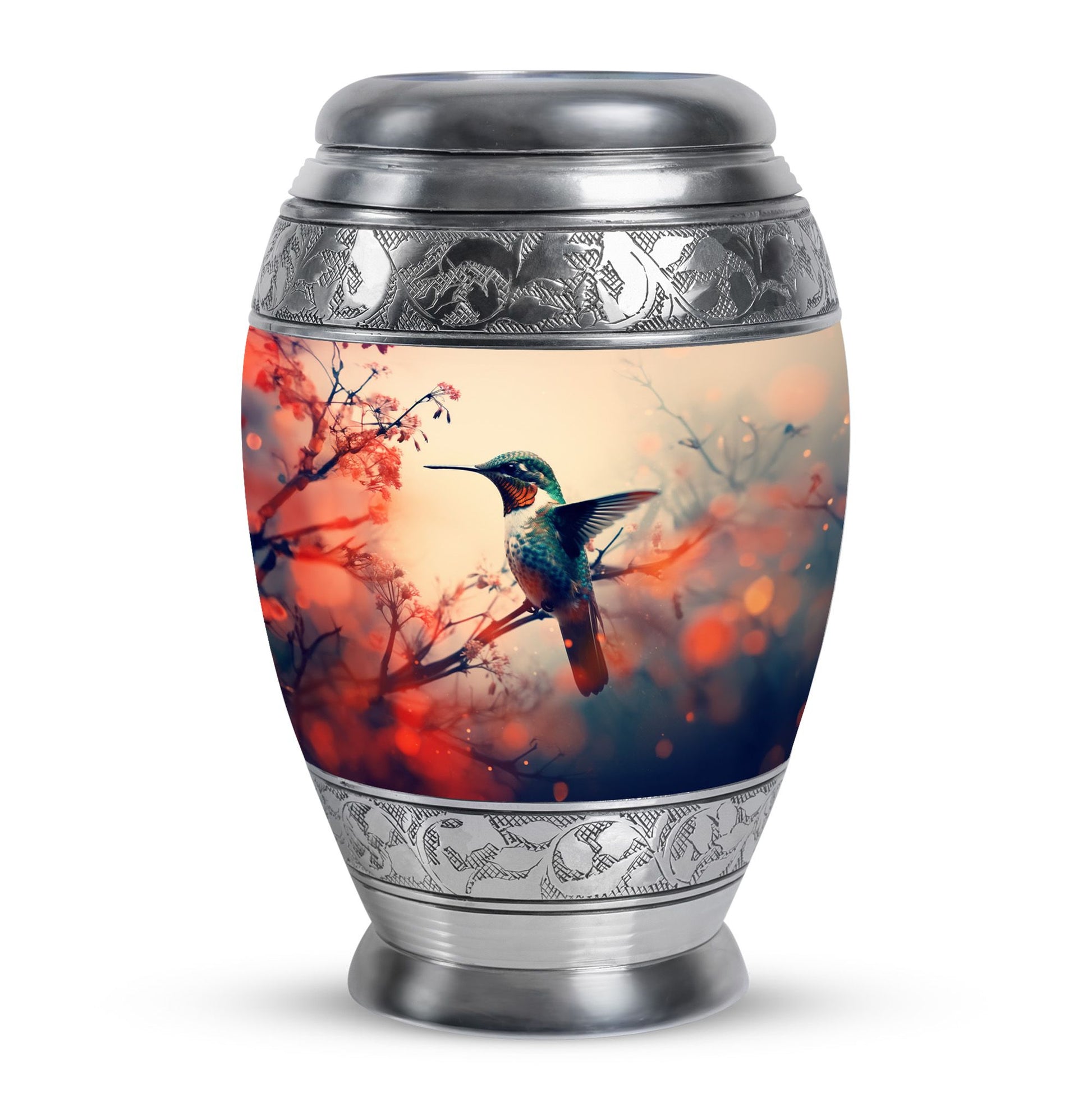 Humming Bird Cremation Urns For Burial Large Funeral, Ashes Urn