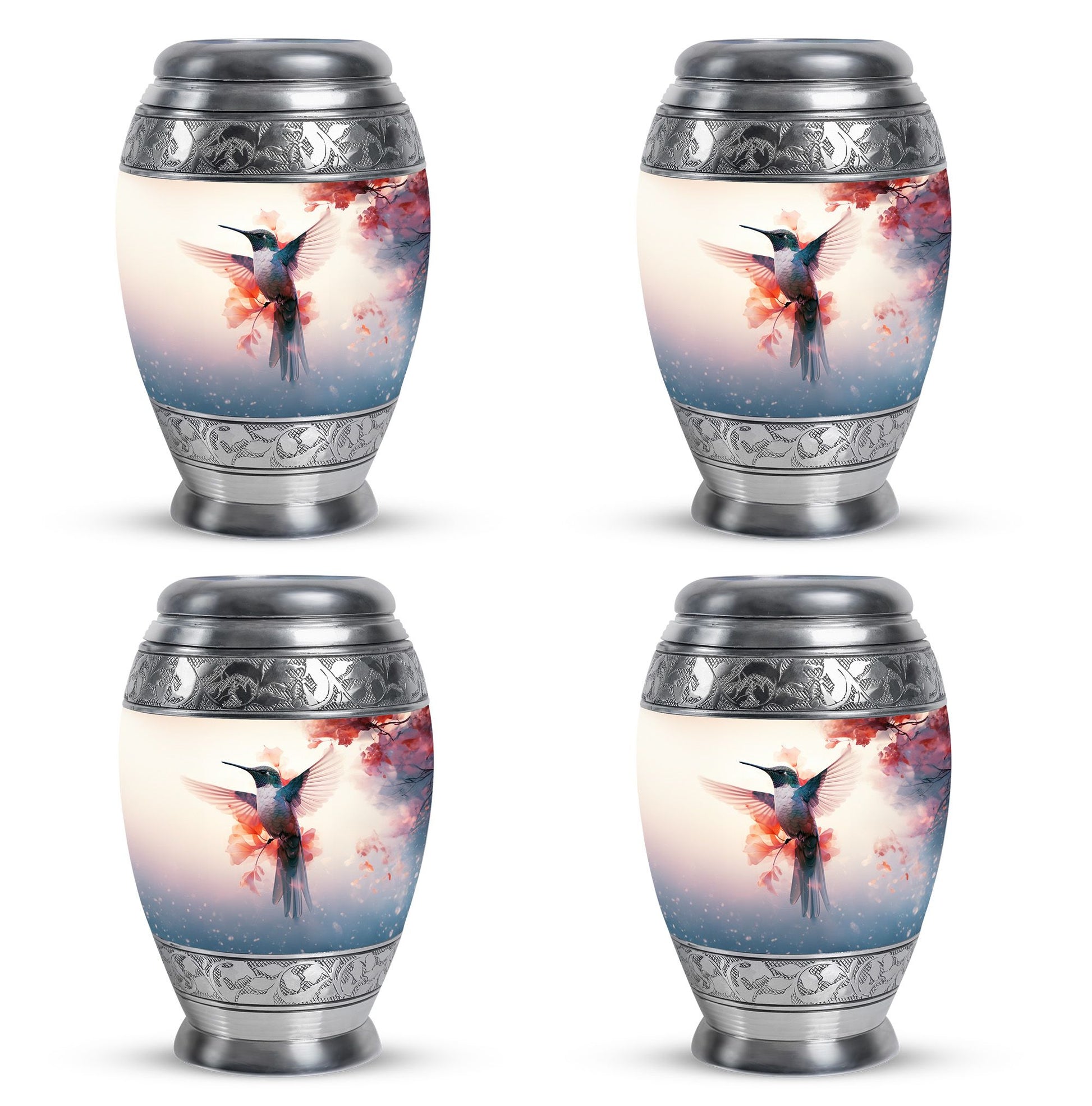 Humming Bird Keepsake For Ashes Funeral, Ashes Cremation Urn