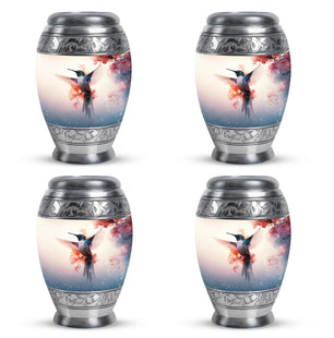Humming Bird Keepsake For Ashes Funeral, Ashes Cremation Urn