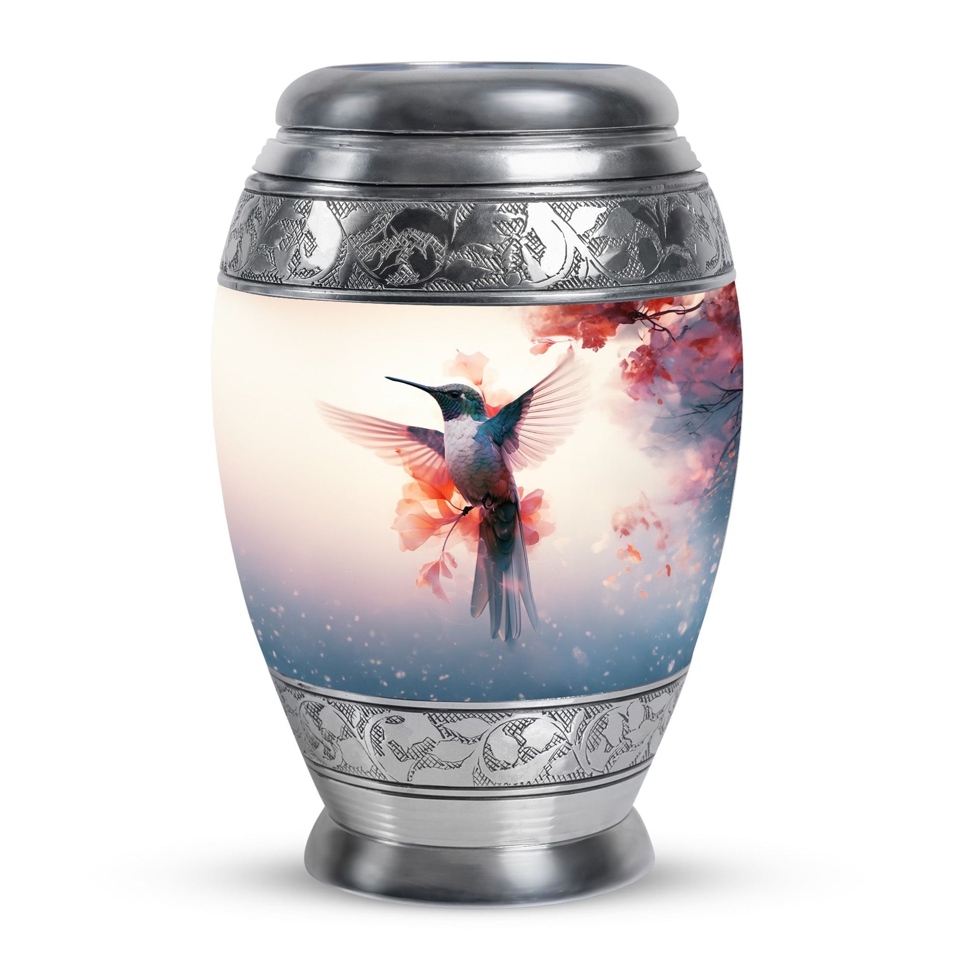 Humming Bird Keepsake For Ashes Funeral, Ashes Cremation Urn