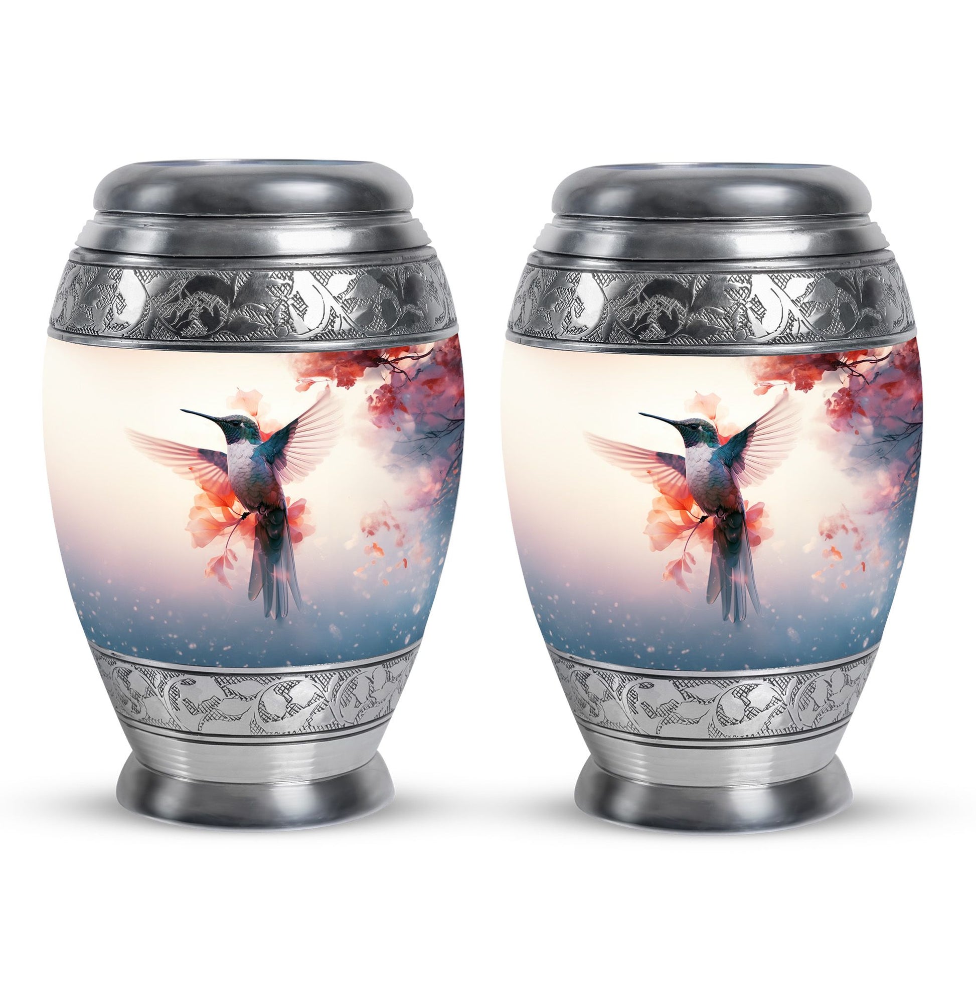 Humming Bird Keepsake For Ashes Funeral, Ashes Cremation Urn