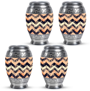 Pattern Adult Male Urn For Ashes Large Teardrop, Heart Urn For Ashes