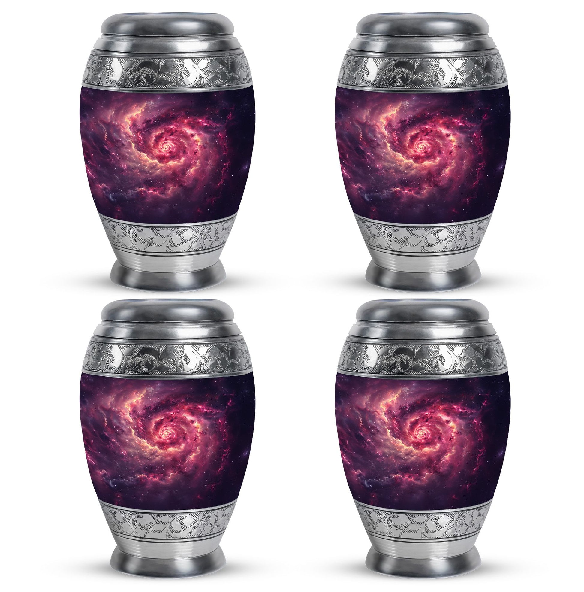 Galaxy Urns For Adult Male Dad Teardrop, Heart Cremation Urn