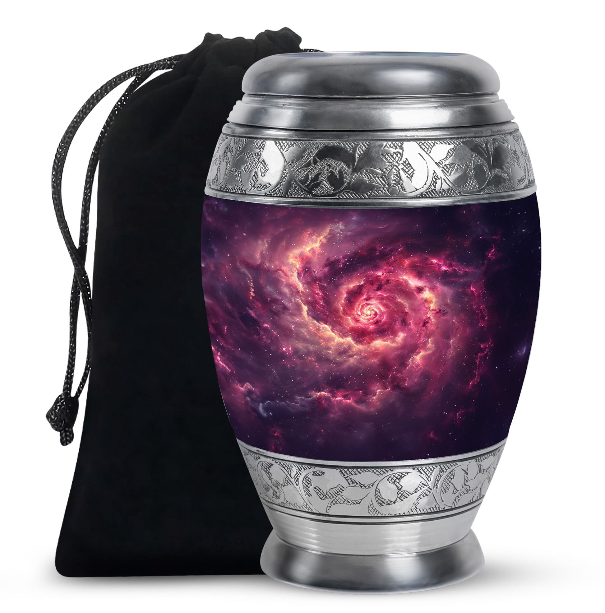 Galaxy Urns For Adult Male Dad Teardrop, Heart Cremation Urn