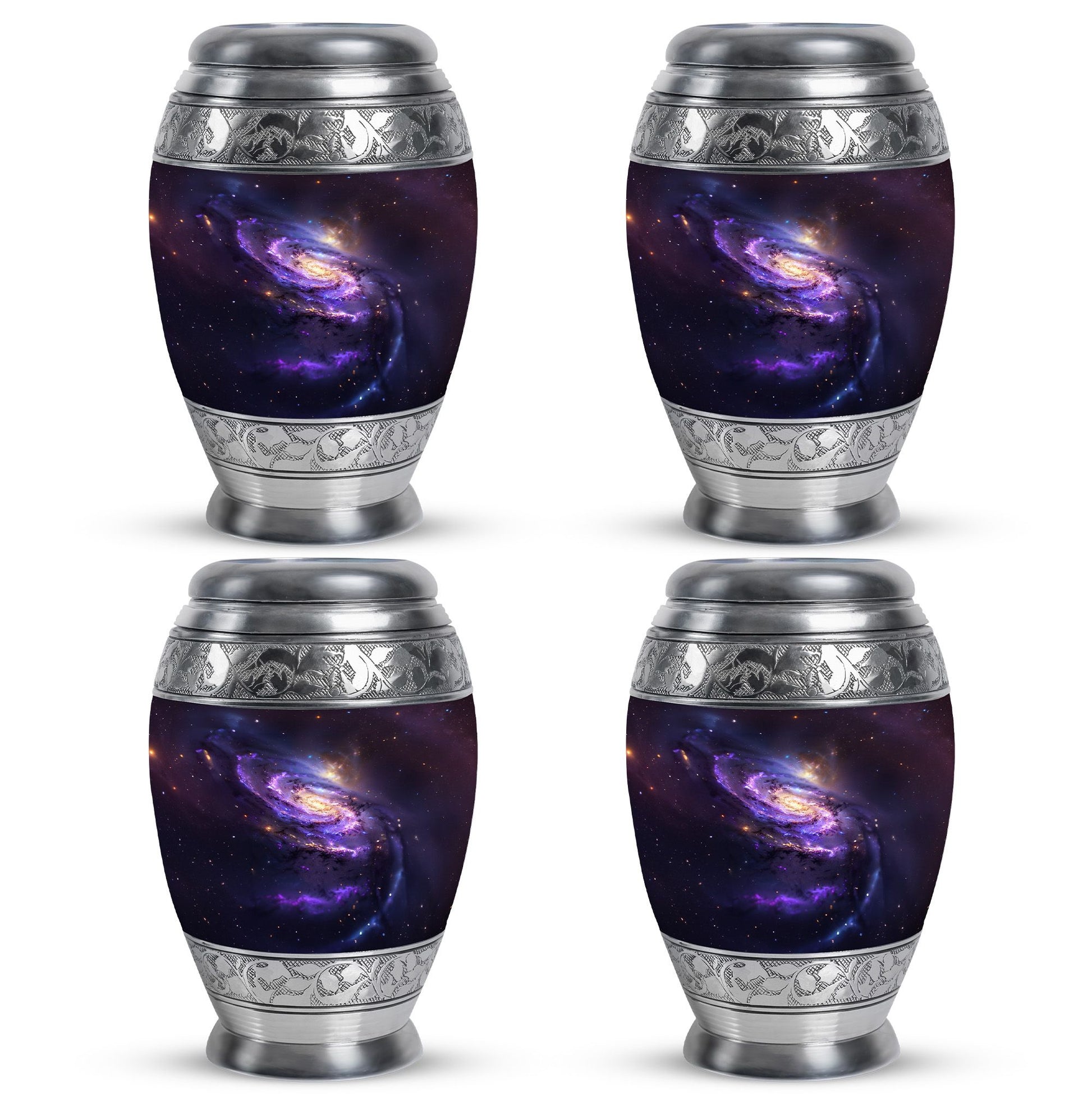 Galaxy Adult Cremation Urns Teardrop, Heart Shape Urn
