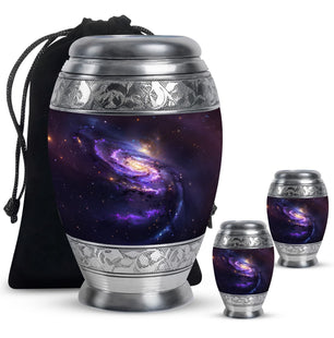 Galaxy Adult Cremation Urns Teardrop, Heart Shape Urn