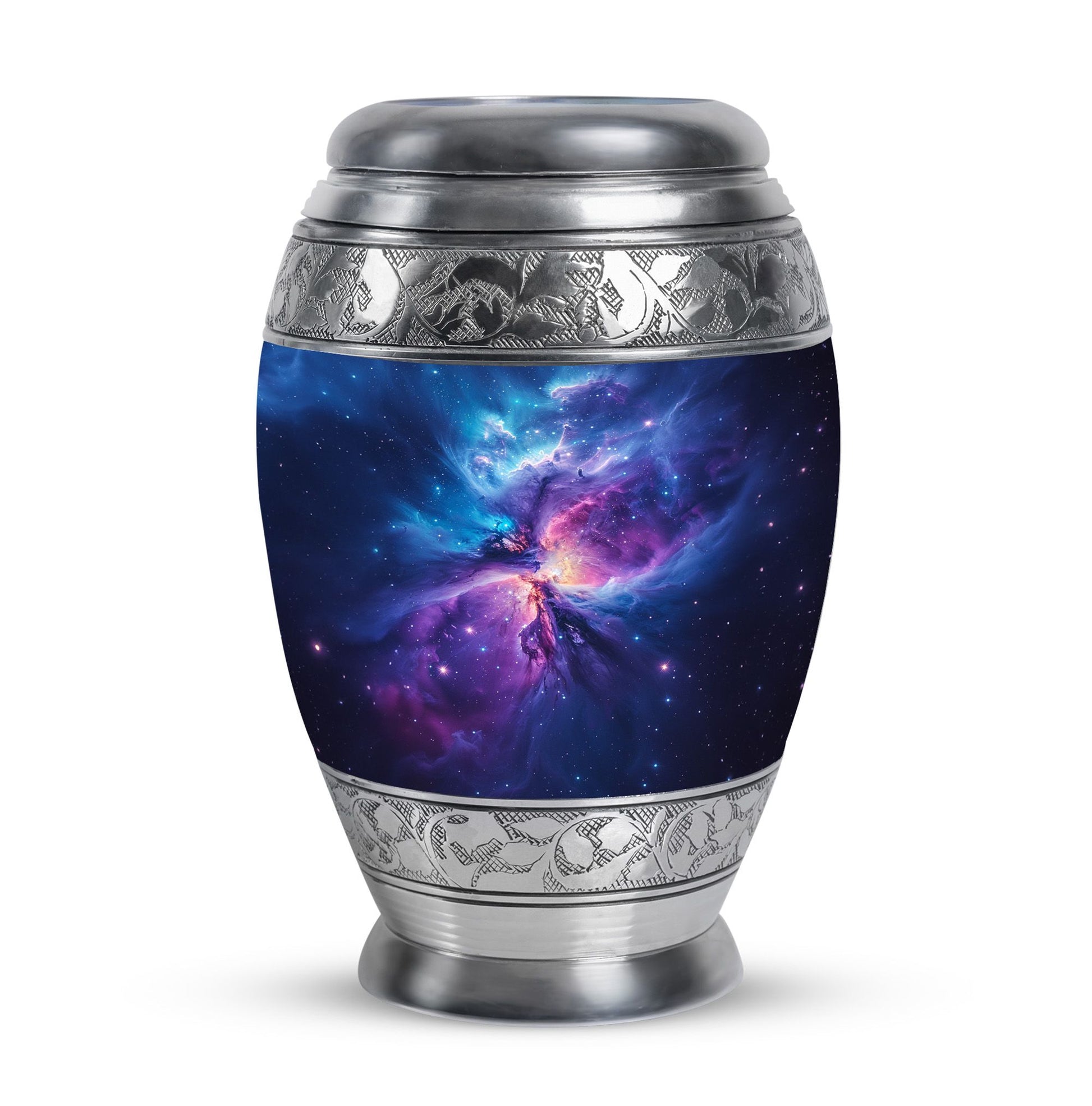 Galaxy Adult Size Urn Teardrop, Heart Cremation Urn For Ashes