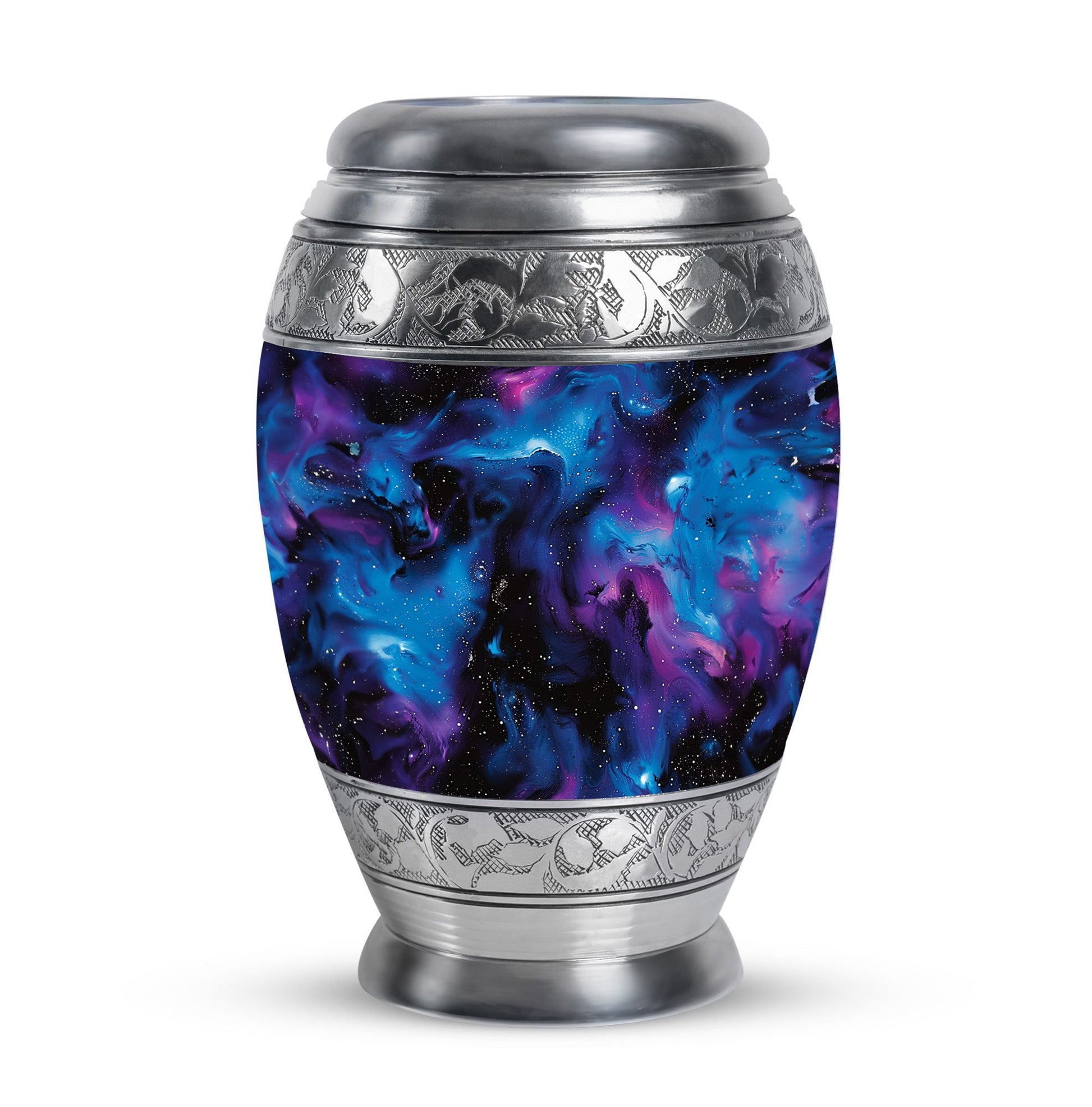 Galaxy Urn For Human Ashes Adult Large Teardrop, Heart Urn For Ashes
