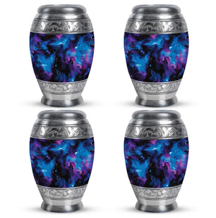 Galaxy Urn For Human Ashes Adult Large Teardrop, Heart Urn For Ashes