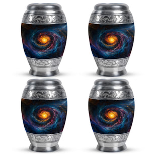 Galaxy Urn For Son Teardrop, Heart Cremation Urn