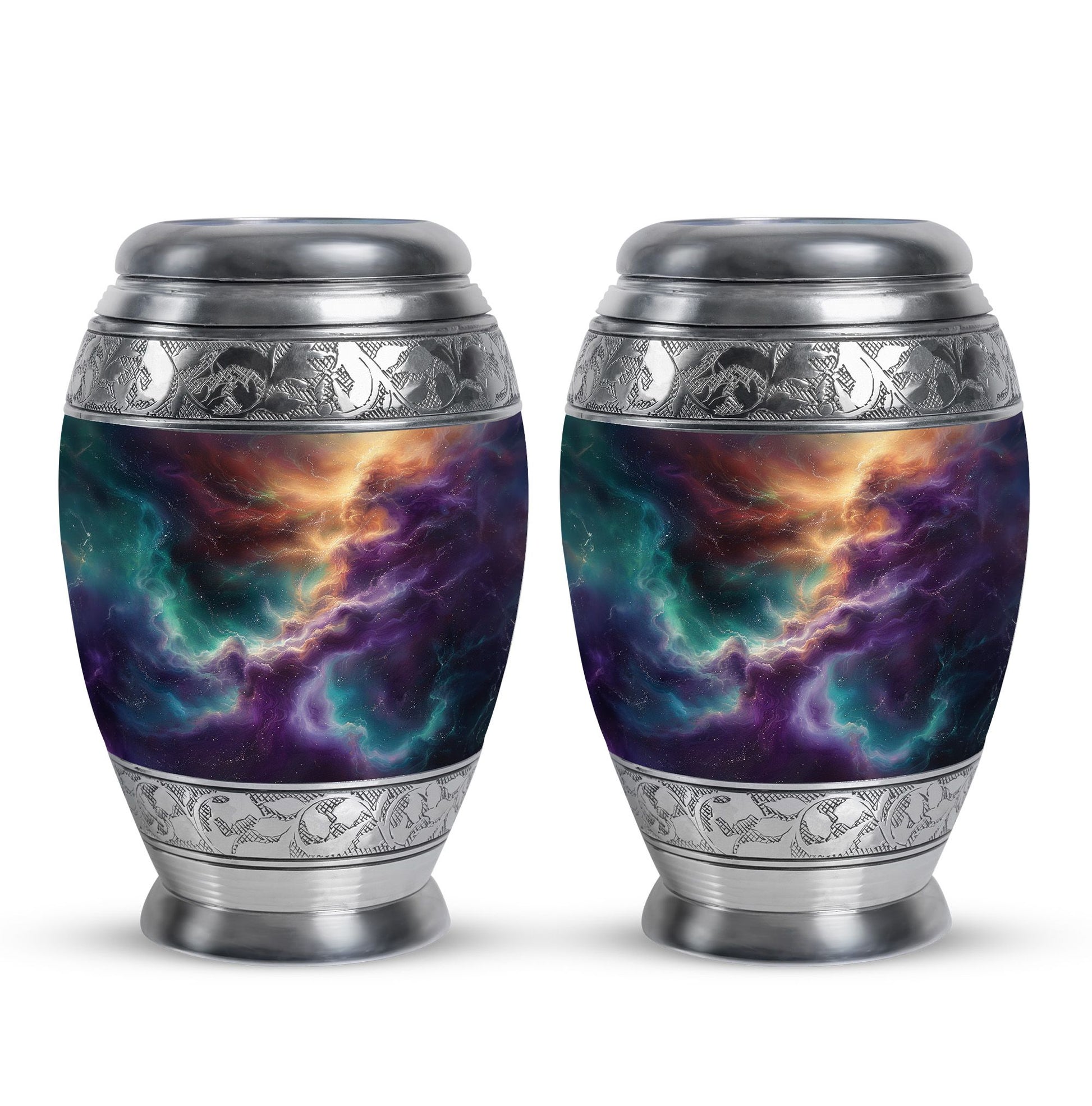 Galaxy Urn Dad Teardrop, Heart Shape Urn
