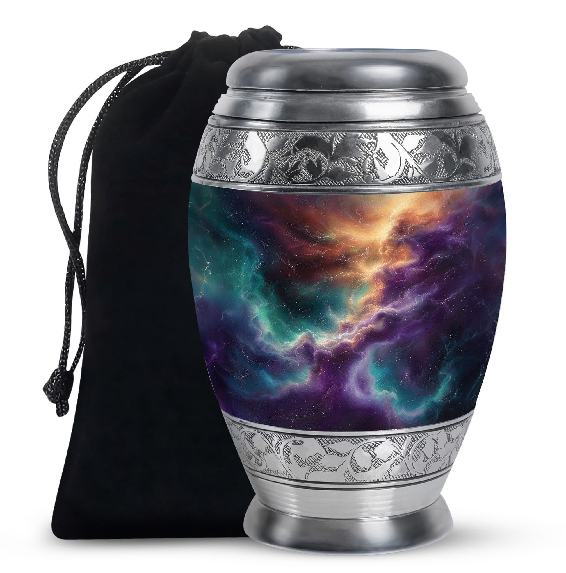 Galaxy Urn Dad Teardrop, Heart Shape Urn