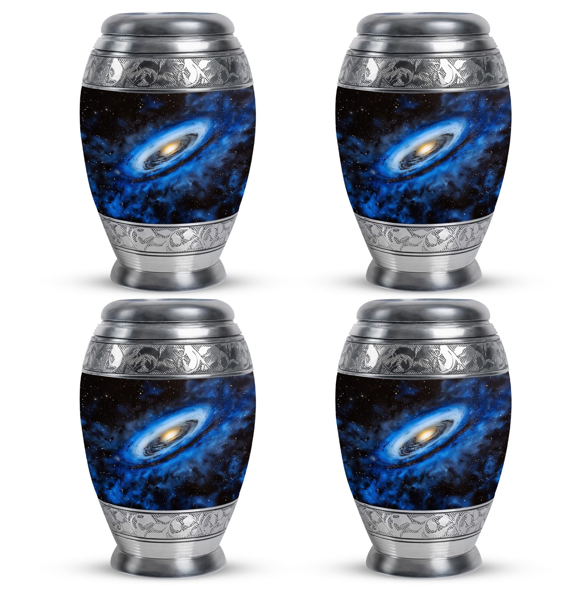 Galaxy Cremation Urns For Ashes Teardrop, Heart Cremation Urn