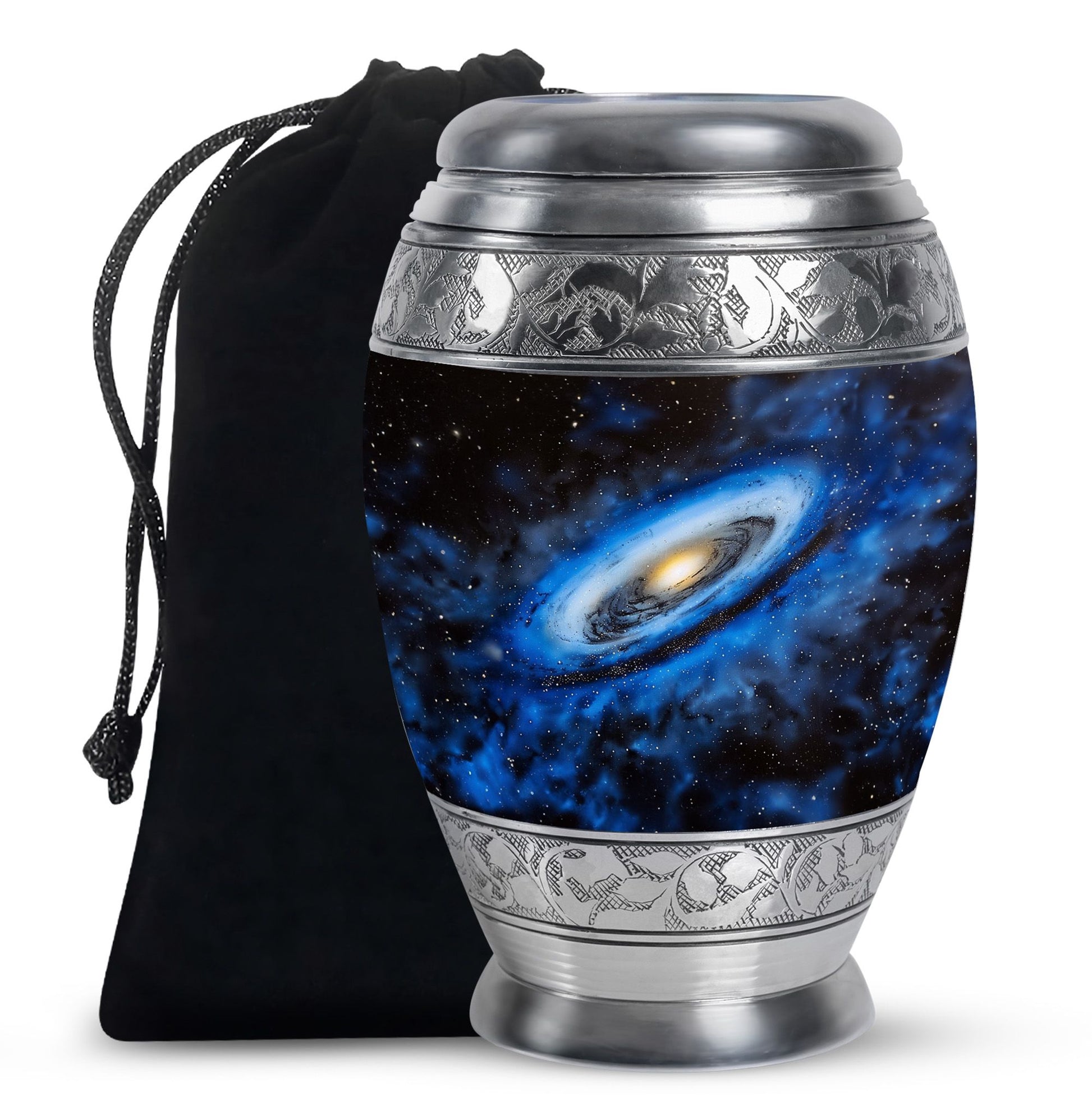 Galaxy Cremation Urns For Ashes Teardrop, Heart Cremation Urn