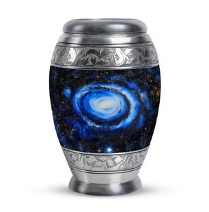 Galaxy Customized Urns For Human Ashes Teardrop, Heart Urn