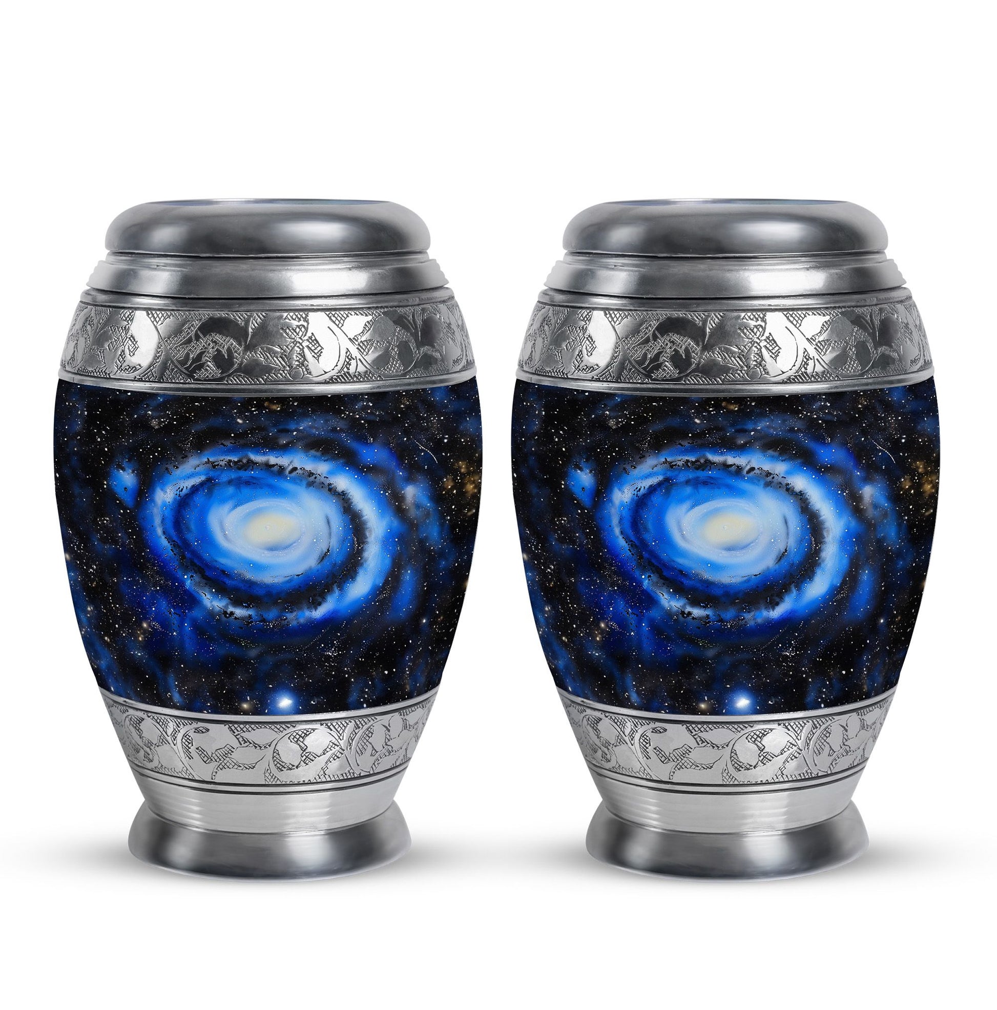 Galaxy Customized Urns For Human Ashes Teardrop, Heart Urn