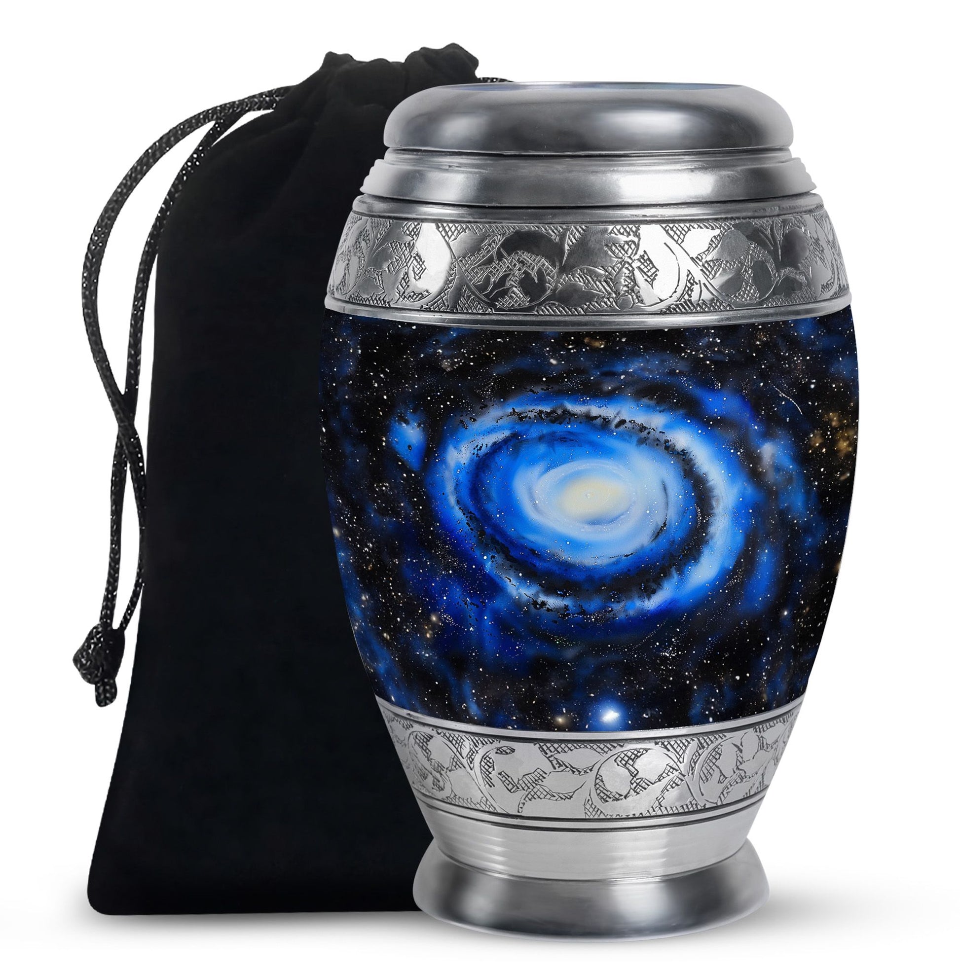 Galaxy Customized Urns For Human Ashes Teardrop, Heart Urn