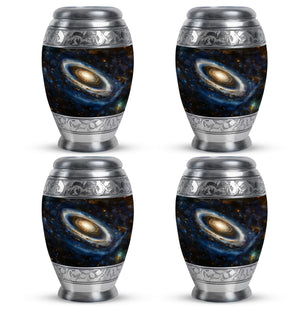Galaxy Medium Urn For Ashes Teardrop, Heart Cremation Urn