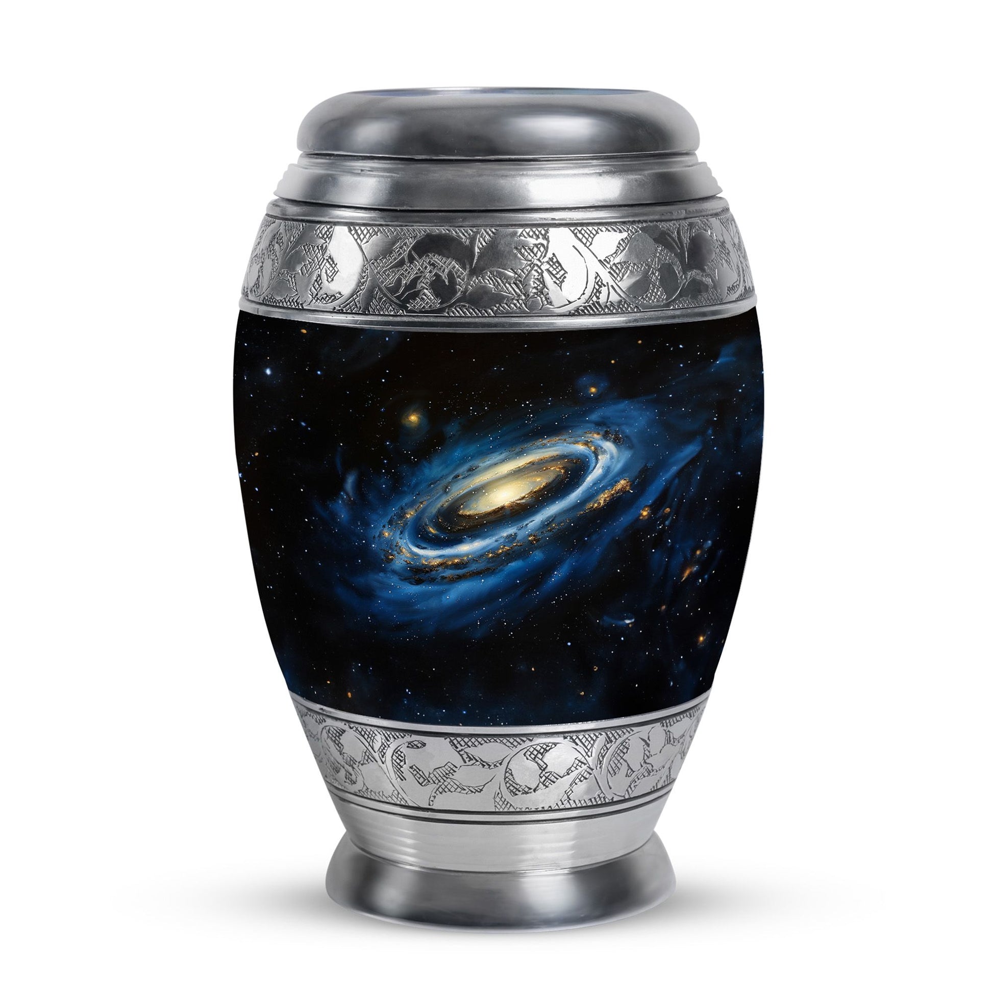 Galaxy Cremation Urns For Ashes For Women Teardrop, Heart Shape Urn