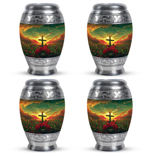 Cross Theme 3 Inch Keepsake Pack of 4
