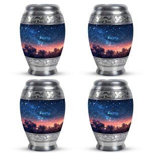 Majestic Sky Theme 3 Inch Keepsake Pack of 4