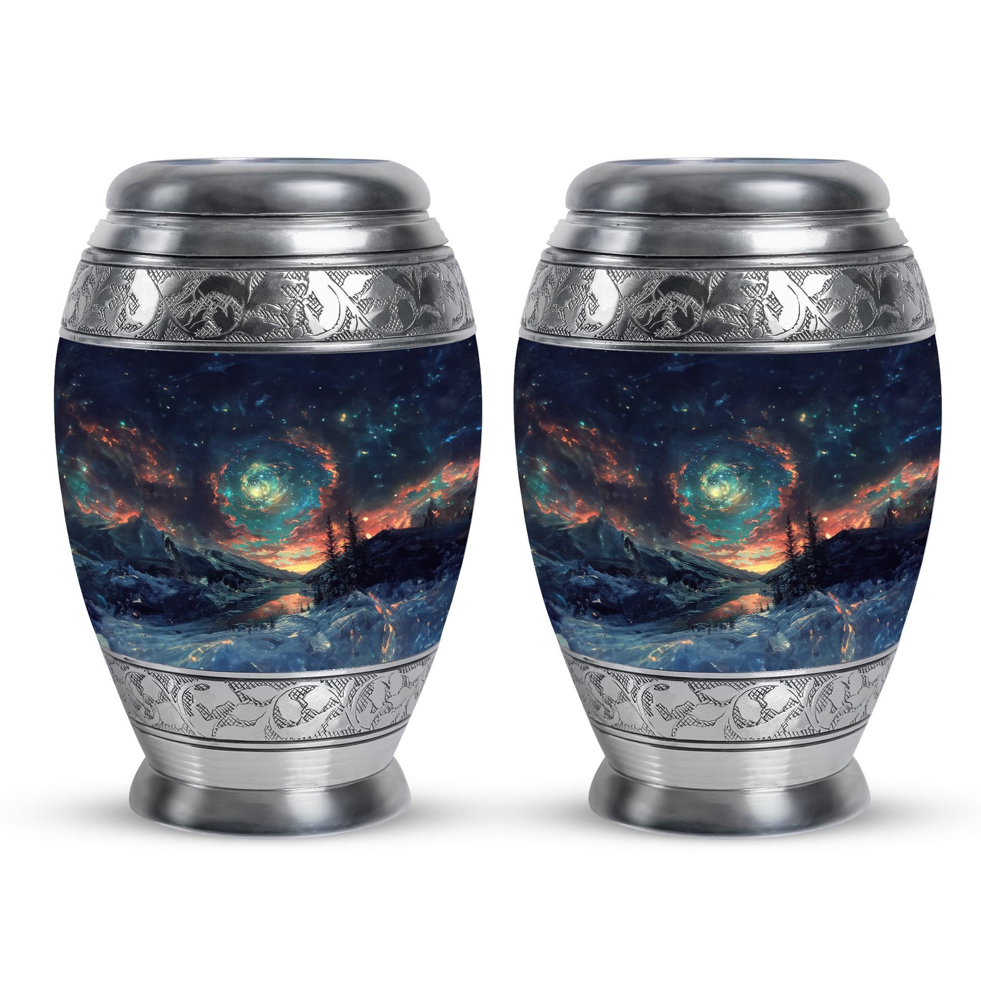 Majestic Sky Theme 3 Inch Keepsake Pack of 2