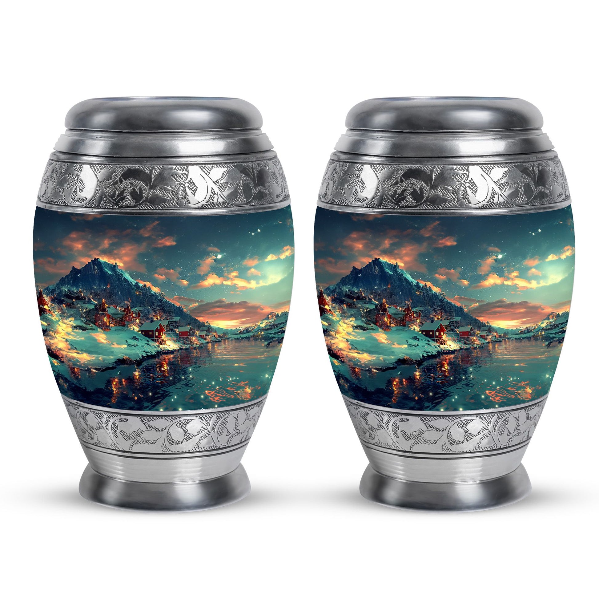 Majestic Sky Theme 3 Inch Keepsake Pack of 2