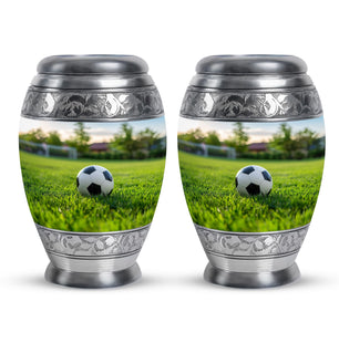 Foothball Theme 3 Inch Keepsake Pack of 2