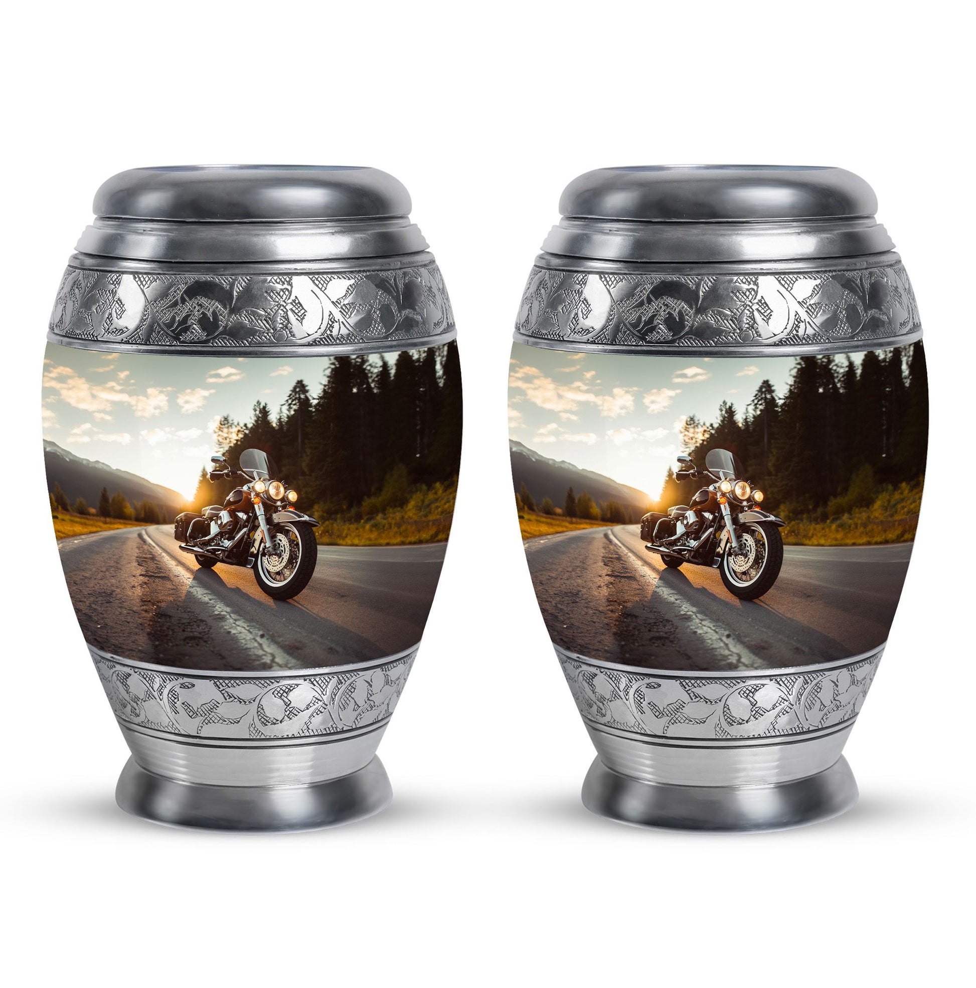 Bike Theme 3 Inch Keepsake Pack of 2