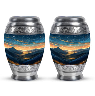 Majestic Sky Theme 3 Inch Keepsake Pack of 2